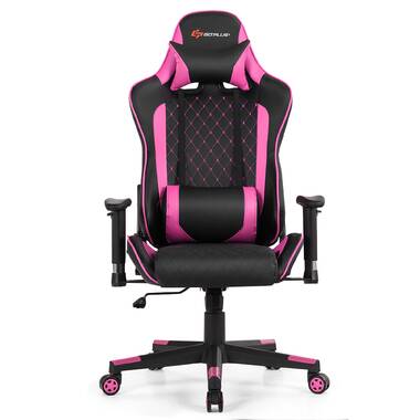 Pink gaming chair discount wayfair